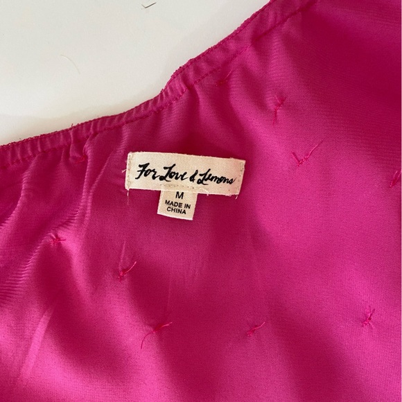 For Love & Lemons Dynasty One Shoulder Dress Medium Size 8 Excellent Condition - Picture 14 of 14